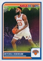 2023-24 Hoops Haunted Hoops Base Set Mitchell Robinson #92 card