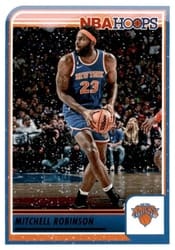 2023-24 Hoops Winter Base Set Mitchell Robinson #121 card