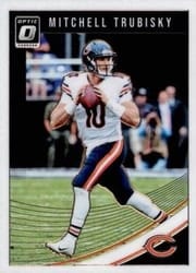 2018 Donruss Optic Base Set Mitchell Trubisky #18 card
