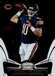 2018 Panini Certified Base Set Mitchell Trubisky #4 card