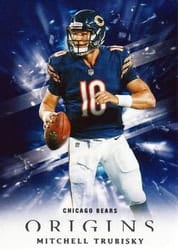 2018 Panini Origins Base Set Mitchell Trubisky #17 card