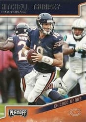 2018 Panini Playoff Base Set Mitchell Trubisky #32 card