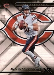 2018 Panini XR Base Set Mitchell Trubisky #61 card