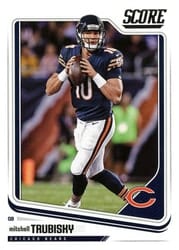 2018 Score Base Set Mitchell Trubisky #53 card