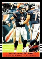 2019 Donruss Highlights Mitchell Trubisky #H-10 card