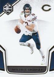 2019 Panini Limited Base Set Mitchell Trubisky #75 card