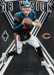 2019 Panini Phoenix QB Vision Mitchell Trubisky #20 card