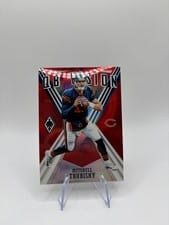 2019 Panini Phoenix QB Vision Mitchell Trubisky #20 card