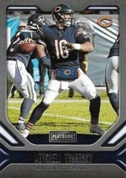 2019 Panini Playbook Base Set Mitchell Trubisky #63 card