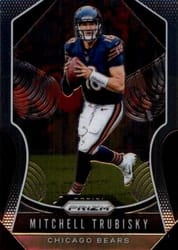 2019 Panini Prizm Base Set Mitchell Trubisky #103 card