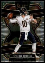 2019 Panini Select Base Set Mitchell Trubisky #14 card