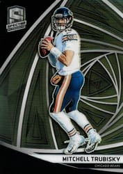 2019 Panini Spectra Base Set Mitchell Trubisky #105 card