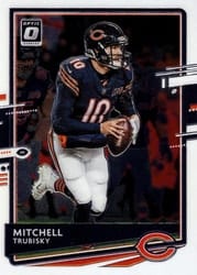 2020 Donruss Optic Base Set Mitchell Trubisky #20 card