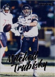 2020 Panini Luminance Base Set Mitchell Trubisky #23 card