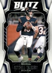 2020 Panini Playbook Blitz Mitchell Trubisky #BLITZ-23 card