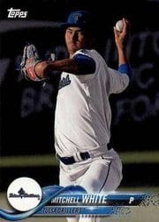 2018 Topps Pro Debut Base Set Mitchell White #9 card