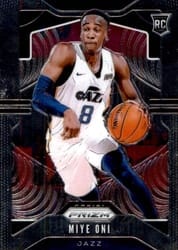 2019-20 Panini Prizm Base Set Miye Oni #300 card