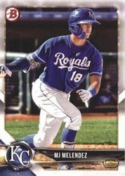2018 Bowman Prospects MJ Melendez #BP64 card