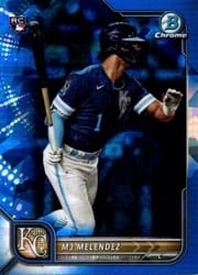 2022 Bowman Chrome Sapphire Edition Base Set MJ Melendez #25 card