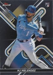 2022 Finest Base Set MJ Melendez #57 card