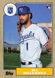 2022 Topps Archives Base Set MJ Melendez #297 card