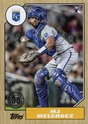 2022 Topps Update 1987 Topps MJ Melendez #87TBU-46 card