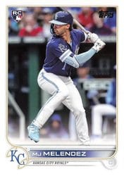 2022 Topps Update Base Set MJ Melendez #US223 card