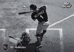 2023 Topps Black & White Base Set MJ Melendez #7 card