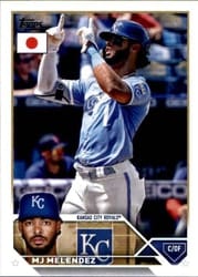 2023 Topps Japan Edition Base Set MJ Melendez #143 card
