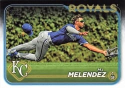2024 Topps Base Set MJ Melendez #372 card