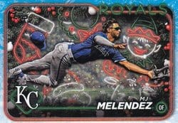 2024 Topps Holiday Base Set MJ Melendez #H89 card