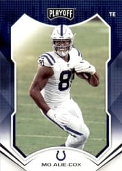2021 Panini Playoff Base Set Mo Alie-Cox #60 card
