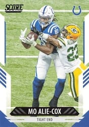 2021 Score Base Set Mo Alie-Cox #167 card