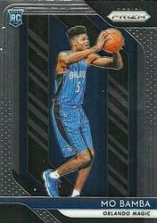 2018-19 Panini Prizm Base Set Mo Bamba #99 card