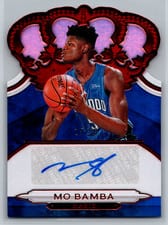 2018 Panini Crown Royale Crown Autographs Rookies Mo Bamba #CR-MBB card