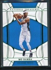 2021 Panini National Treasures Mo Bamba #14 card