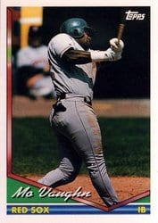 1994 Topps Base Set Mo Vaughn #690 card