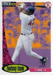1996 Collector's Choice Base Set Mo Vaughn #273 card