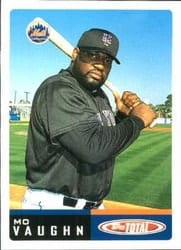 2002 Topps Total Base Set Mo Vaughn #42 card
