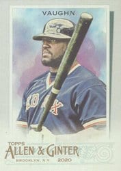 2020 Topps Allen & Ginter Base Set Mo Vaughn #342 card