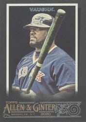 2020 Topps Allen & Ginter X Base Set Mo Vaughn #342 card