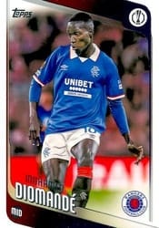 2025-26 Topps UEFA Club Competitions Base Set Mohamed Diomande #45 card