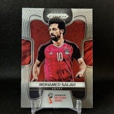 2018 Panini Prizm World Cup Mohamed Salah #54 card
