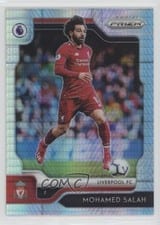 2019 Panini Prizm Premier League Mohamed Salah Hyper Prizm #99 card