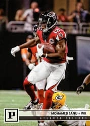 2018 Panini Base Set Mohamed Sanu #14 card