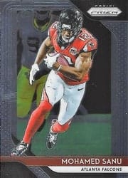 2018 Panini Prizm Base Set Mohamed Sanu #193 card