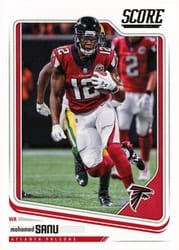 2018 Score Base Set Mohamed Sanu #16 card