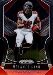 2019 Panini Prizm Base Set Mohamed Sanu #168 card