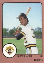 1988 ProCards Base Set Moises Alou #360 card