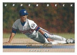 1993 Upper Deck Base Set Moises Alou #297 card